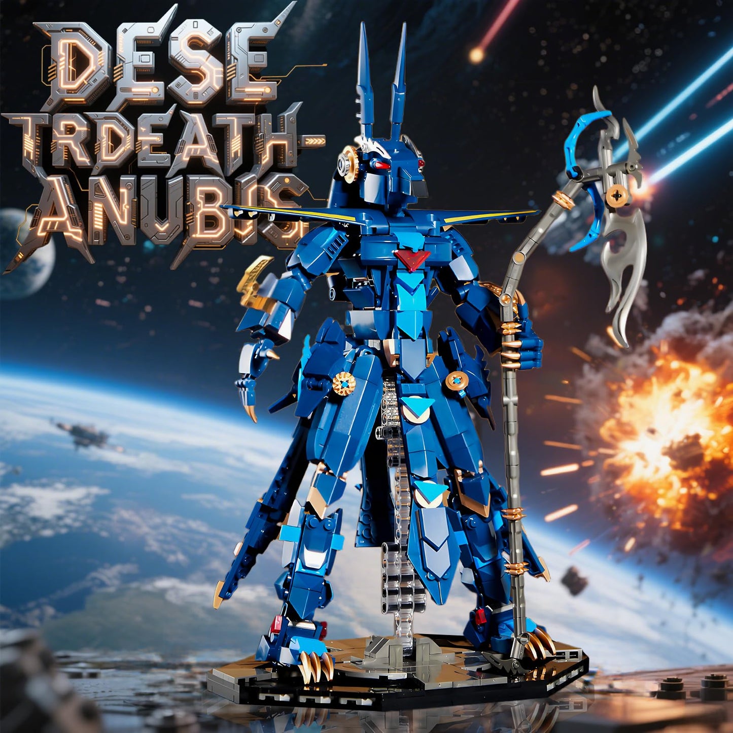 Dese Trdeath Anubis Building Blocks Set