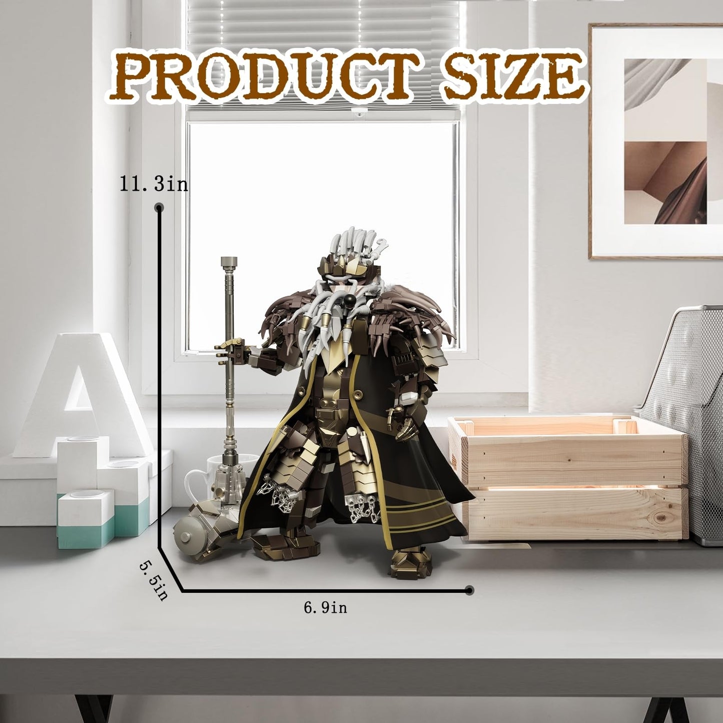 Dwarf King Building Blocks Set