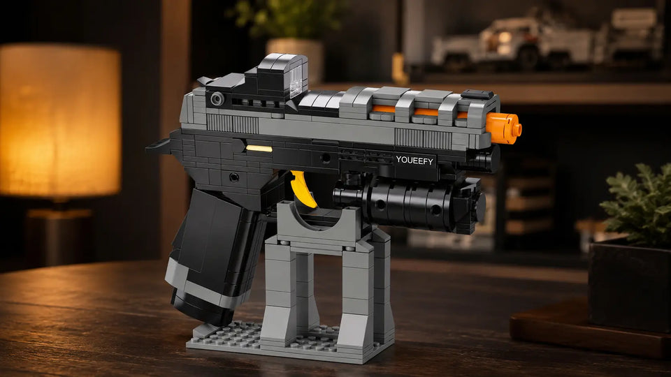 a pistol model building blocks sets