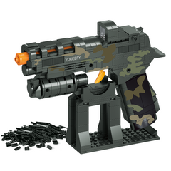 1:1 P320 Camouflage Model Gun Building Blocks Kit – Scale Brick Replica