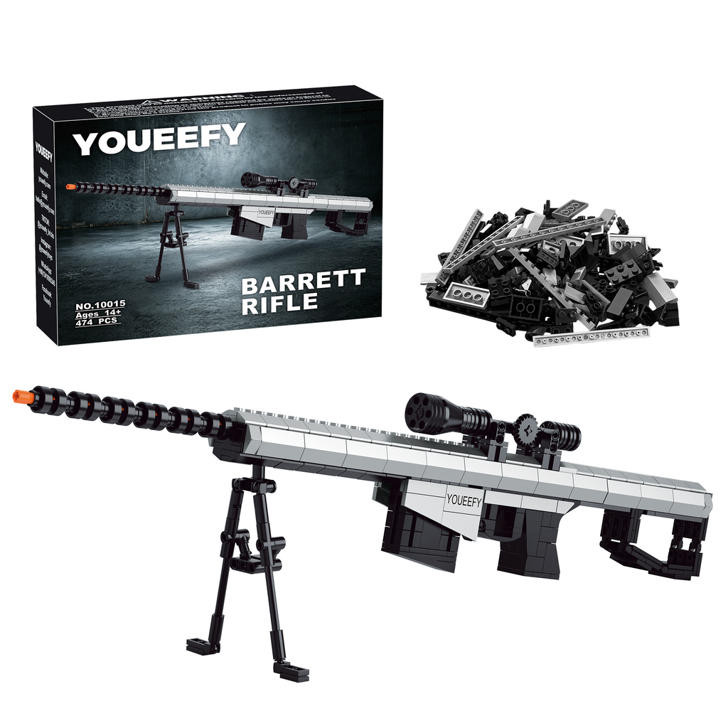Barrett Rifle Building Blocks Kit – 1:2 Standard Brick