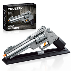 1:1 M500 Magnum Collecting Building Block Set with Display Stand