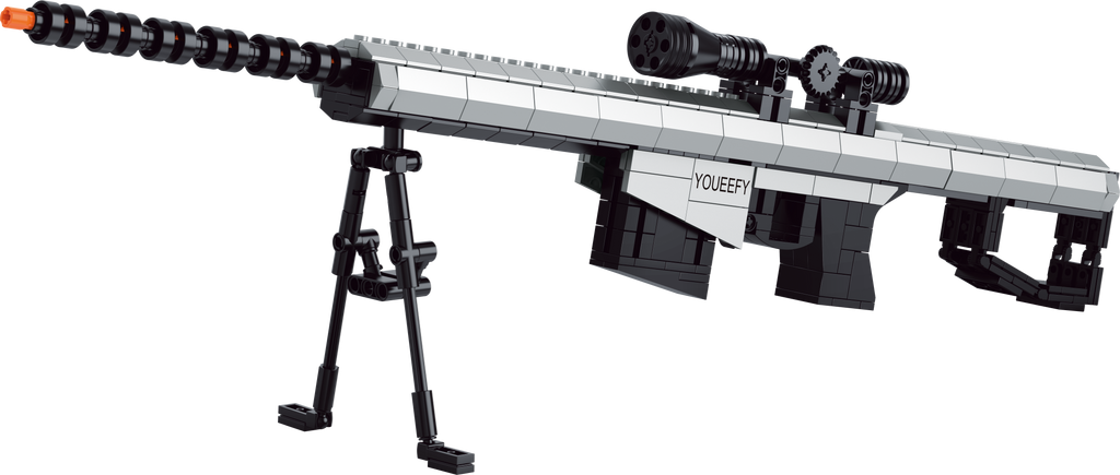 Barrett Rifle Building Blocks Kit – 1:2 Standard Brick