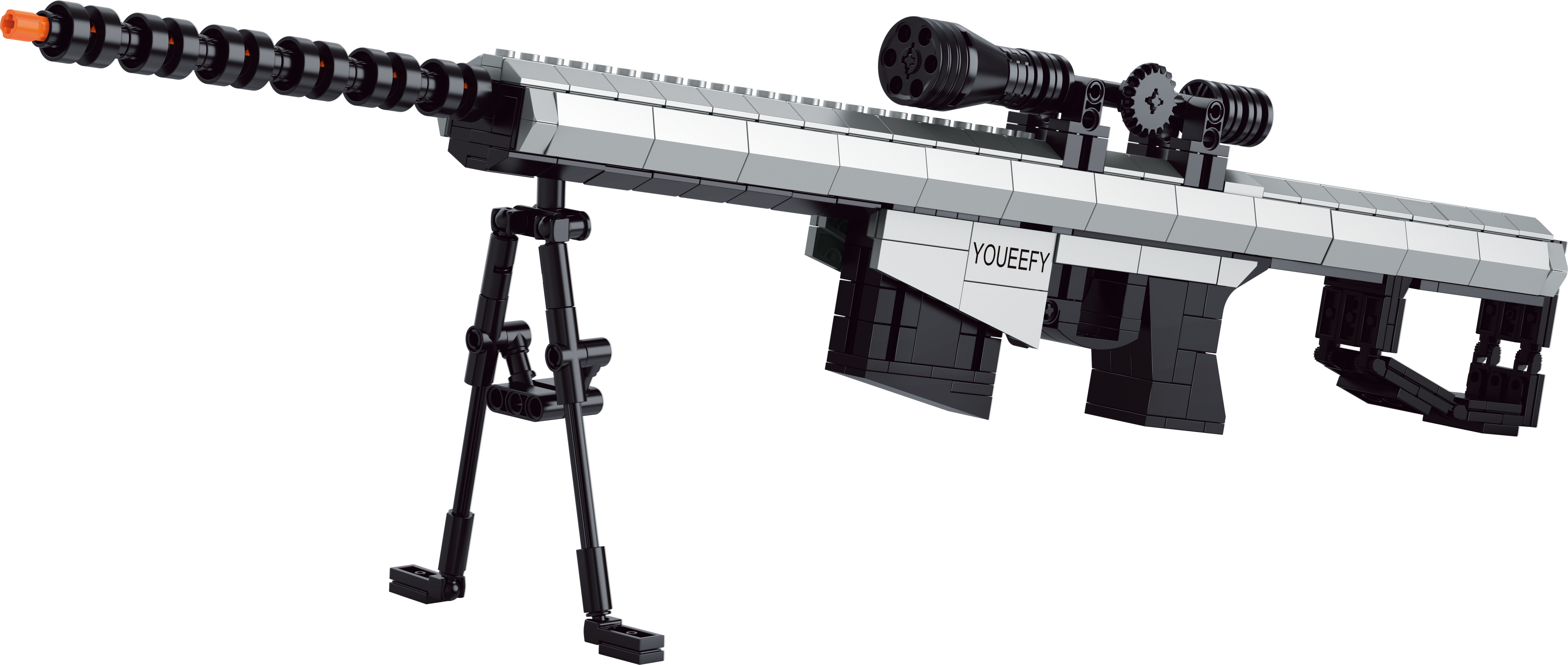 Barrett Rifle Building Blocks Kit – 1:2 Standard Brick
