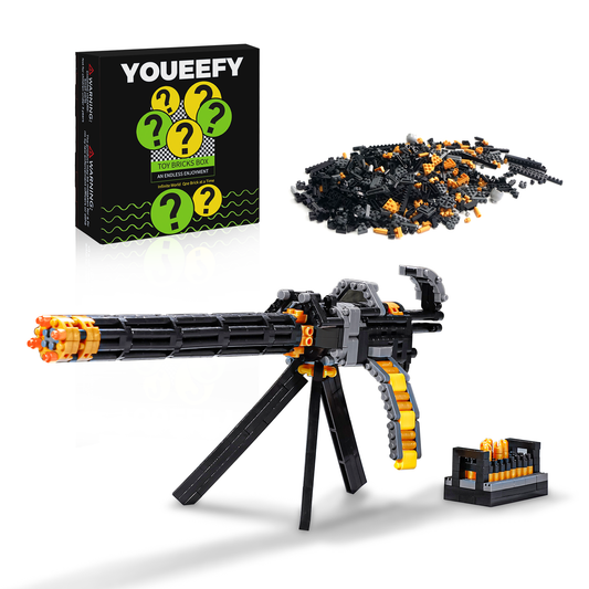 1:3 Gatling Model Gun Building Blocks Set