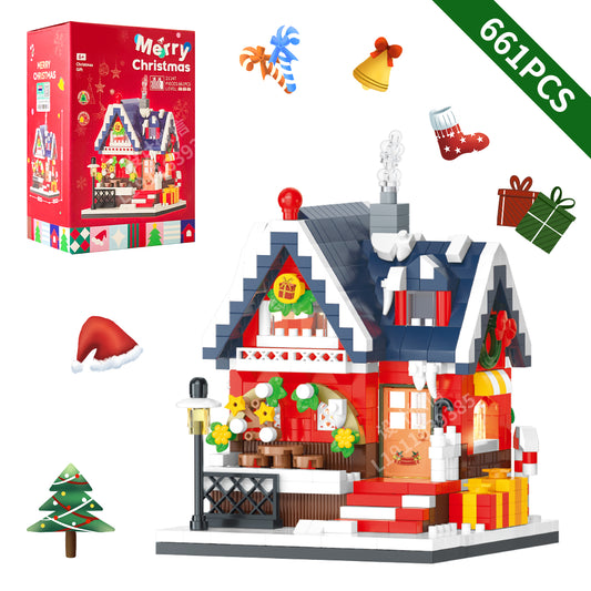 youeefy Bulding Block Christmas,661PCS(Gift House)