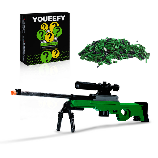 1:3 AWM Model Gun Building Blocks Set