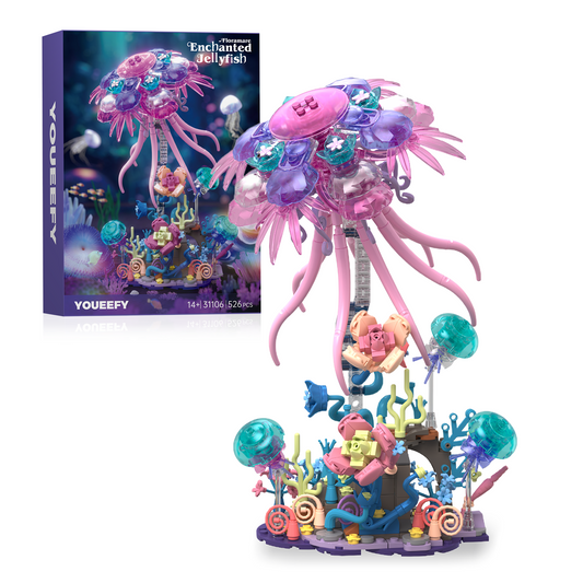 Enchanted Jellyfish Building Block Set