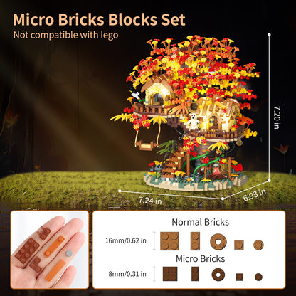 2725PCS Treehouse Building Blocks Set