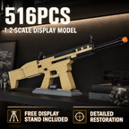 SCAR Rifle Building Blocks Kit – 1:2 Standard Brick