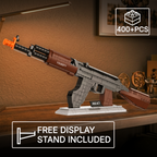 AK-47 Rifle Building Blocks Kit – 1:2 Standard Brick