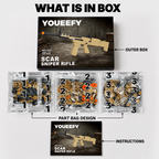 SCAR Rifle Building Blocks Kit – 1:2 Standard Brick