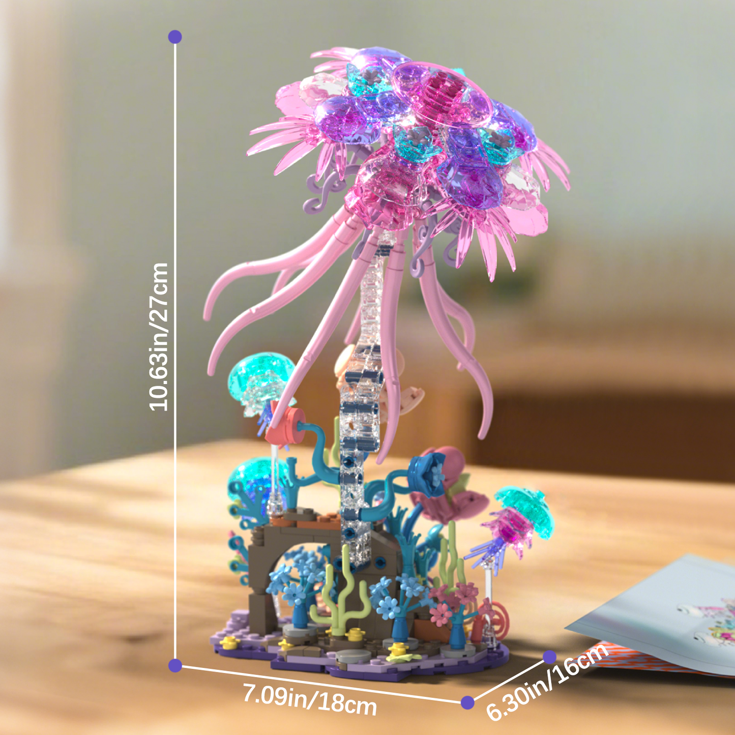 Enchanted Jellyfish Building Block Set