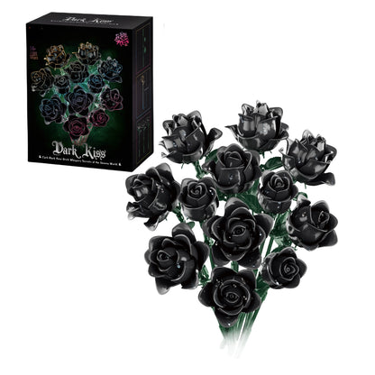 Roses Bouquet Building Blocks Set