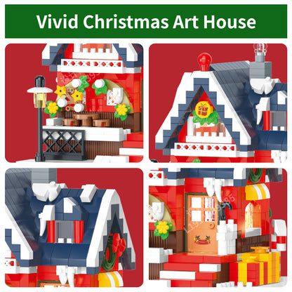 youeefy Bulding Block Christmas,661PCS(Gift House)