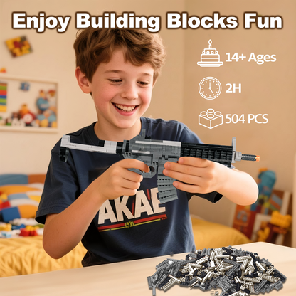 1:3 HK416-C Model Gun Building Blocks Set