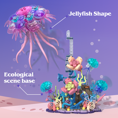Enchanted Jellyfish Building Block Set