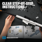 Barrett Rifle Building Blocks Kit – 1:2 Standard Brick