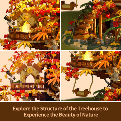 2725PCS Treehouse Building Blocks Set