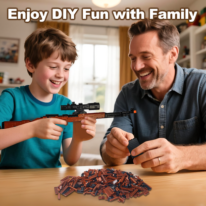 1:3 98K Model Gun Building Blocks Set