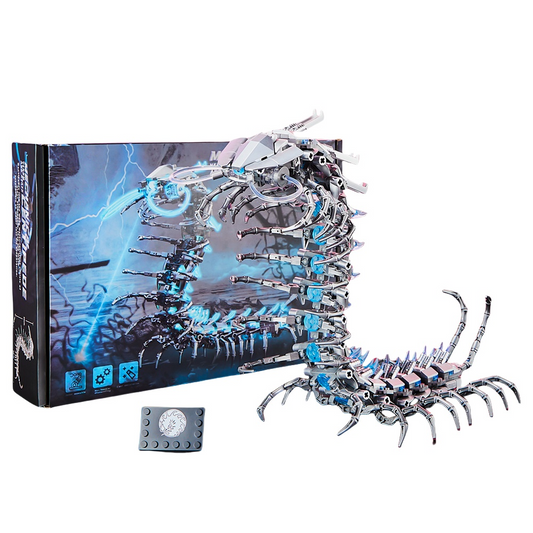 Centipede Building Blocks Set, 698PCS Mechanical Model Building Kit