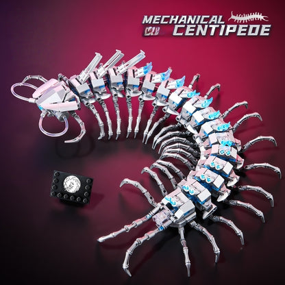 Centipede Building Blocks Set, 698PCS Mechanical Model Building Kit