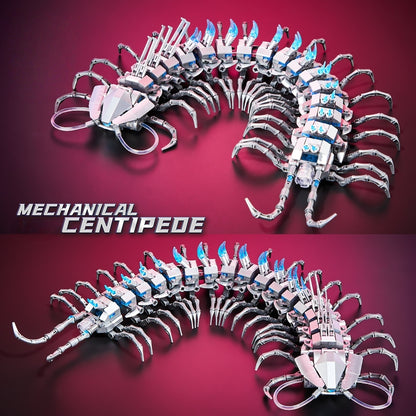 Centipede Building Blocks Set, 698PCS Mechanical Model Building Kit