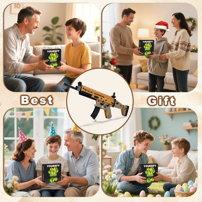 1:3 Scar Model Gun Building Blocks Set