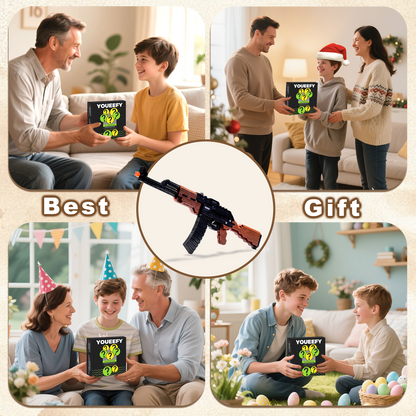 1:3 AK-47 Model Gun Building Blocks Set