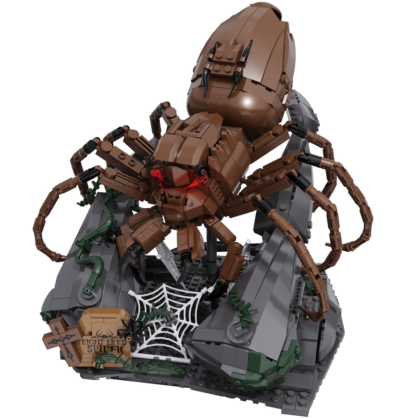 Eight Eyed Spider Building Blocks Set
