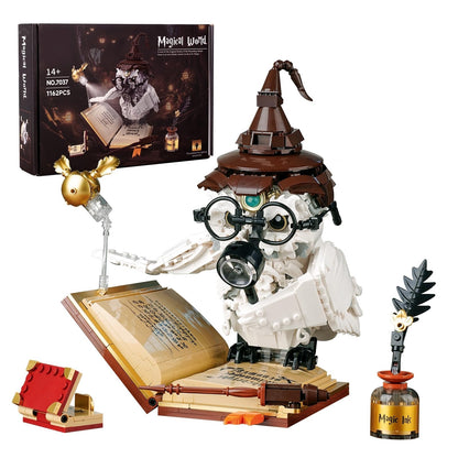 Magic World Owl Building Blocks Set