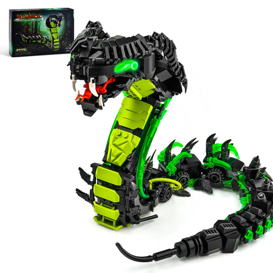 Mechanical Spectacles Snake Building Blocks Set