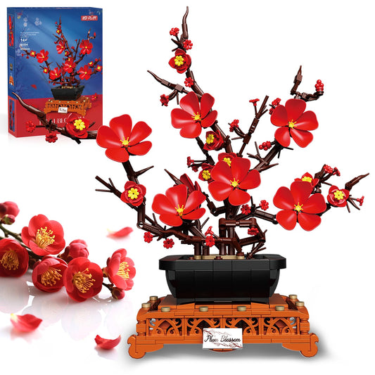 Plum Blossom Building Blocks Set