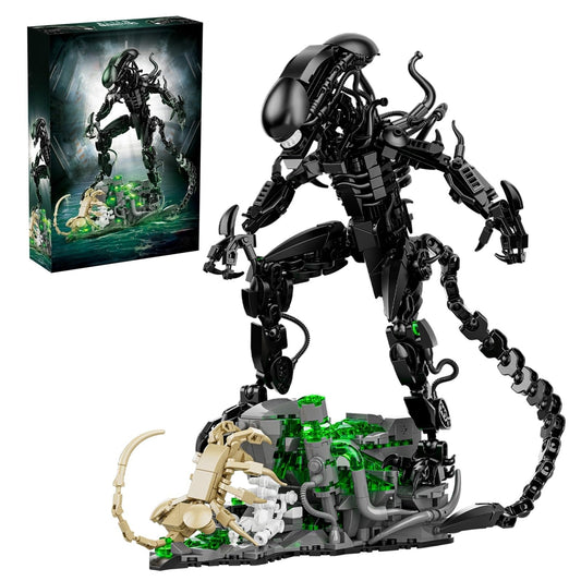 Alien Monster Building Blocks Set