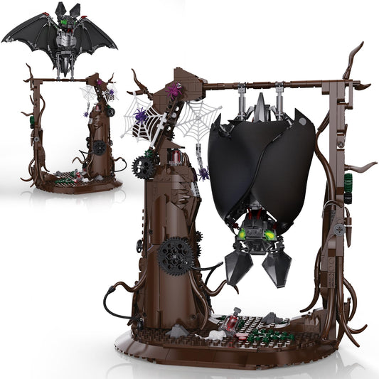 2 in 1 Mechanical Bat Building Blocks Set