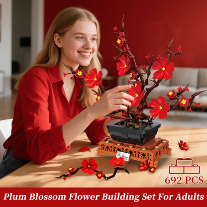 Plum Blossom Building Blocks Set