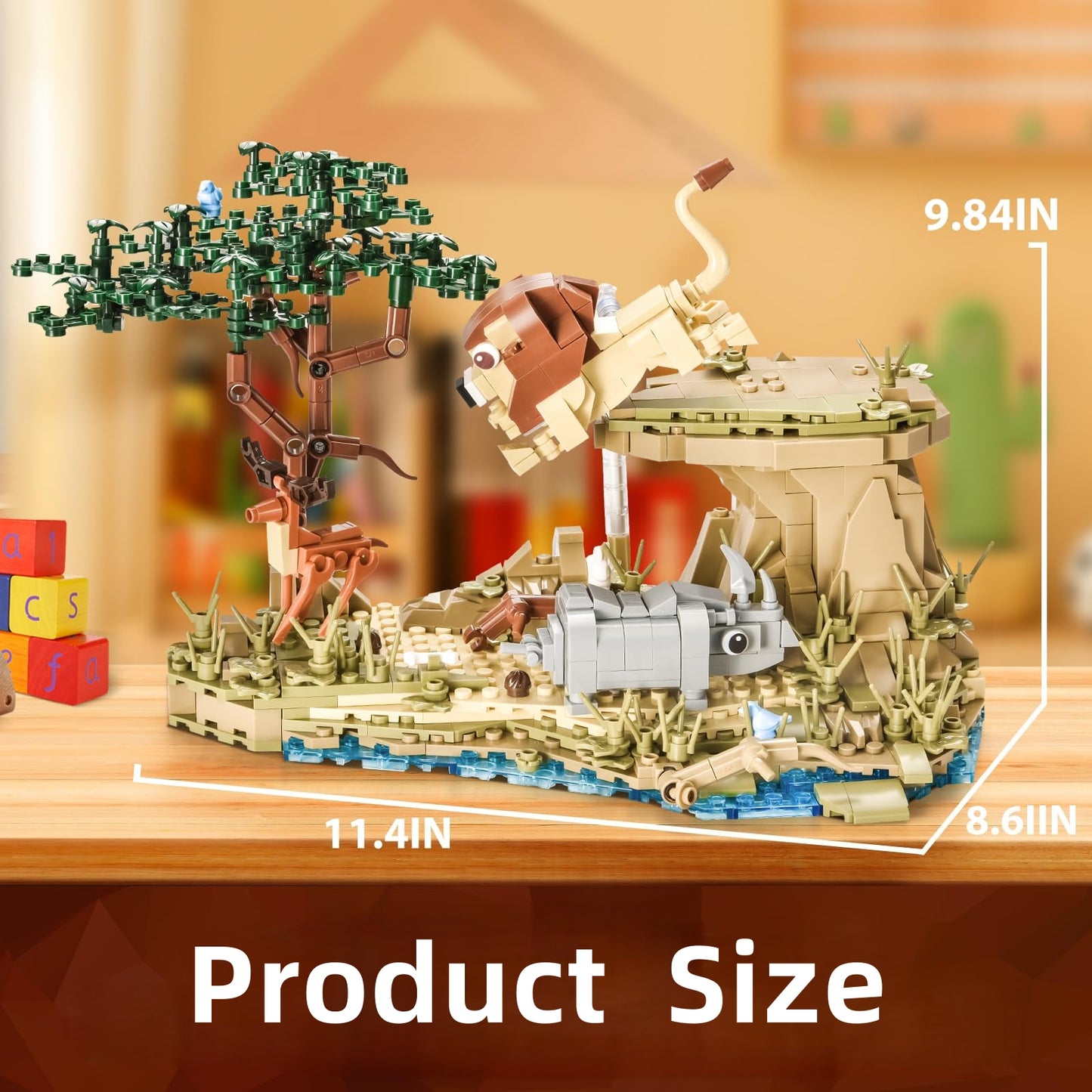 Tropical Savanna Forest Building Blocks Set