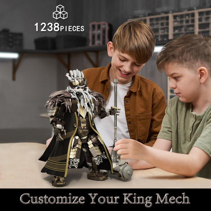 Dwarf King Building Blocks Set