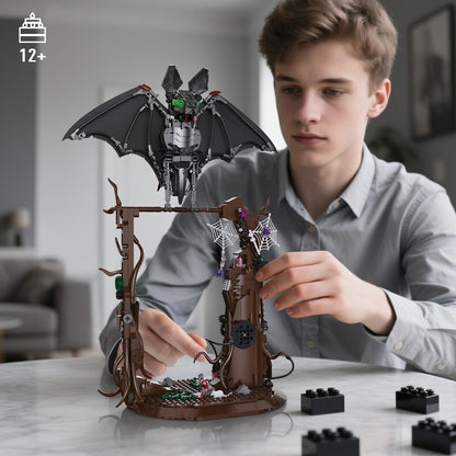 2 in 1 Mechanical Bat Building Blocks Set