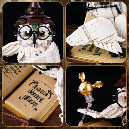 Magic World Owl Building Blocks Set