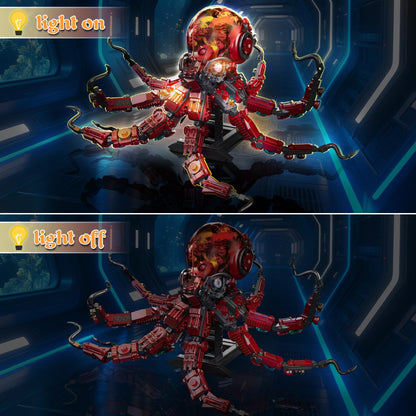 Mechanical Octopus Building Blocks Set