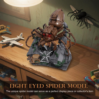 Eight Eyed Spider Building Blocks Set